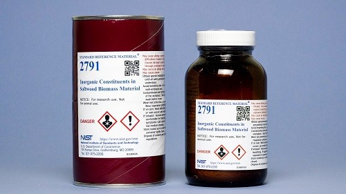SRM 2791 - 軟木生物質材料中的無機成分