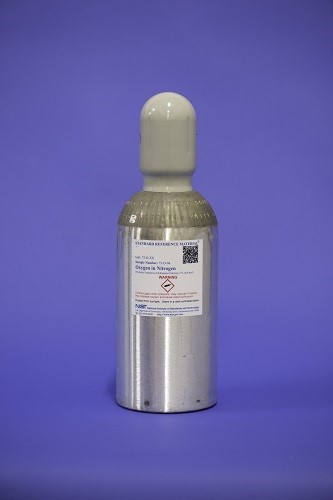 SRM 2659a - 氮中氧(公稱量-物質分數21%mol/mol)