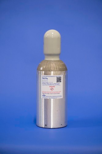 SRM 2619a - 氮中二氧化碳(公稱量-物質分數0.5%mol/mol)