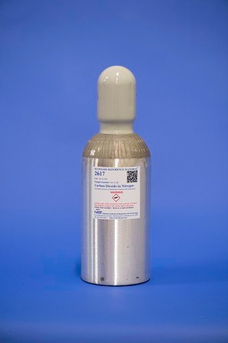SRM 2617 - 氮氣中的二氧化碳(公稱含量為500毫微升/摩爾)