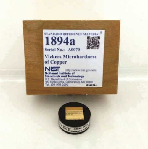 SRM 1894a - 銅的維氏顯微硬度標(biāo)準(zhǔn)品