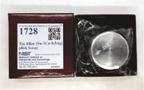 SRM 1728 - 錫合金標準品