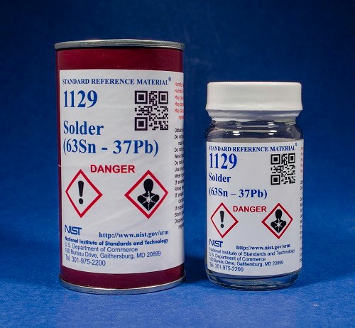  SRM 1129 - 釬料(63Sn37Pb)標準品