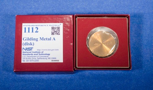 SRM 1112 - 鍍金金屬標準品