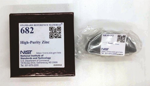  SRM 682 - 高純鋅 標準品