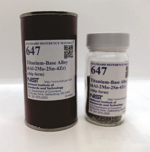 SRM 647 - 鈦合金，鋁鉬錫鋯標準品