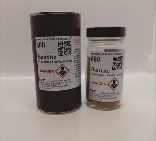 SRM 600 - 澳大利亞-達(dá)林鋁土礦標(biāo)準(zhǔn)品