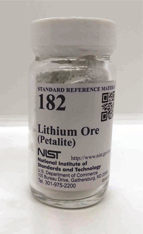 SRM 182 - 鋰礦(Petalite)標準品